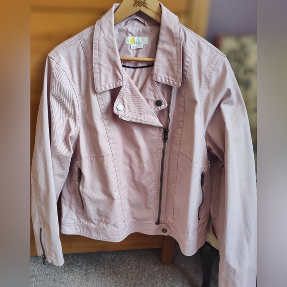 Boden Wren Waxed Cotton Biker Jacket - Picture 3 of 13